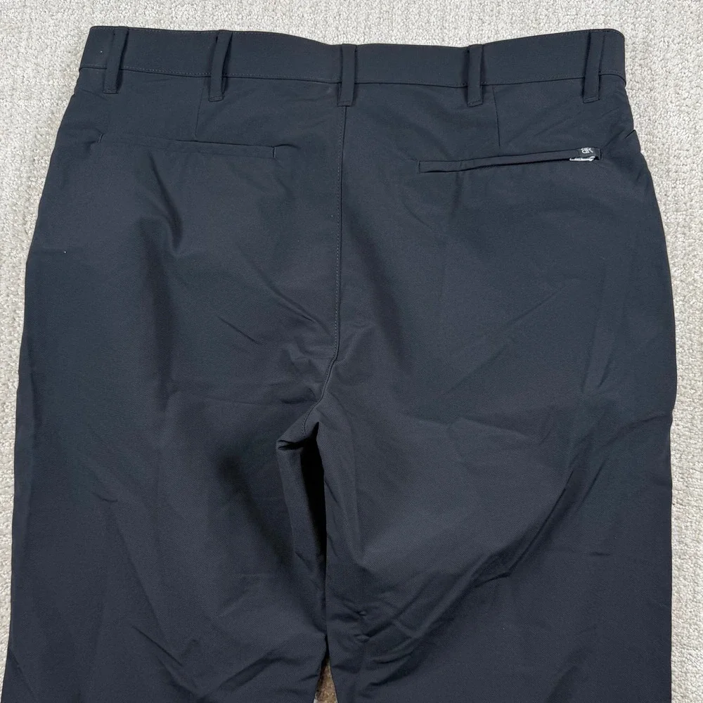 NEW Banana Republic Men 34x30 True Black Performance Tech Chino Pants